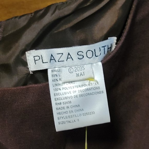 Cute purple print dress - Picture 3 of 3